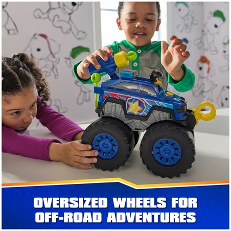Chase en su vehículo de construcción de aventuras Paw Patrol