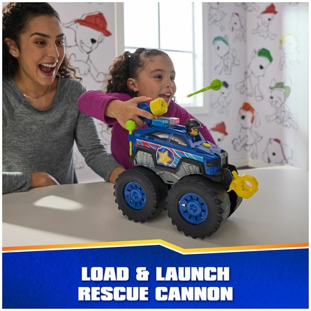 Vehículo Paw Patrol multicolor con figura de Chase