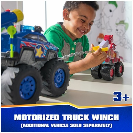 Detalle del gancho retráctil del Paw Patrol Cruiser Rescate