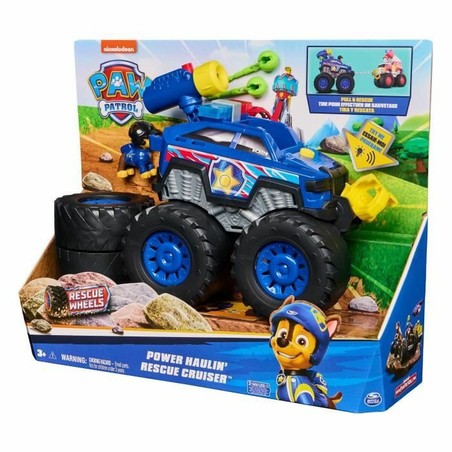 Chase en su coche de policía Paw Patrol, juguete de acción