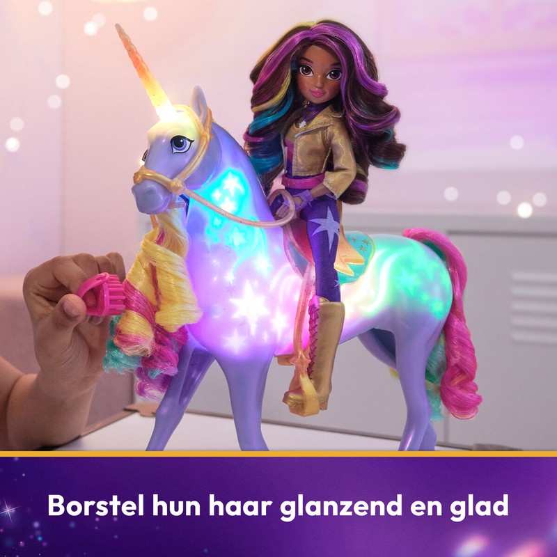 Accesorios incluidos para la Muñeca Unicornio Interactivo