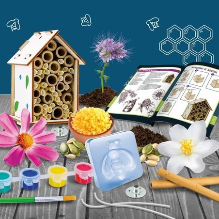 Juego de ciencia Lisciani para niños 3 años con piezas de ensamblaje