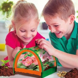 juguetes construcción niños armando invernadero botánico 2