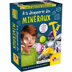 Juego de ciencia niños Lisciani Giochi excavando minerales