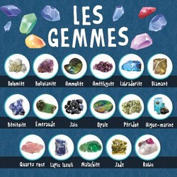 Juego de ciencia niños Lisciani Giochi excavando minerales 2