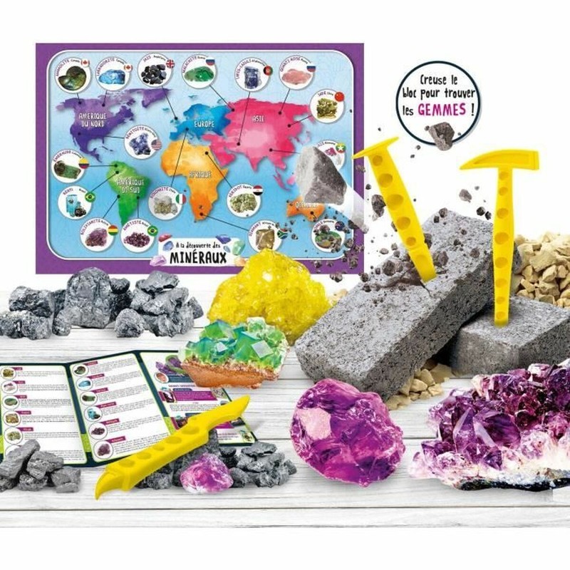 Juguete educativo ciencia para aprender geología
