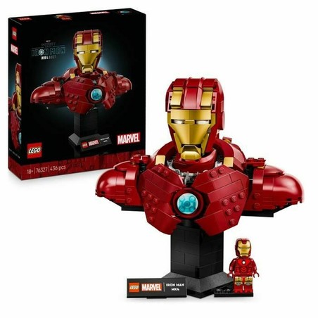 Busto Lego Iron Man MK4 para coleccionistas adultos