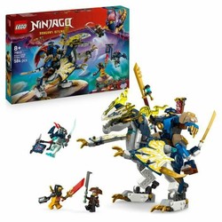 Juguetes construcción niños LEGO NINJAGO Robot Jinete Dragón 71843