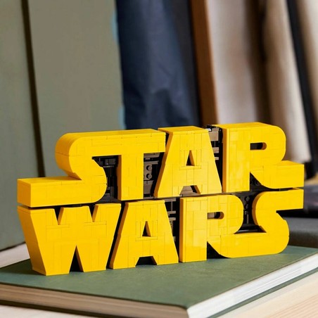 Piezas de colores amarillo y negro LEGO Star Wars