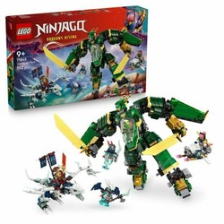 Juguetes construcción niños LEGO NINJAGO Lloyd's Mech-Blade en acción