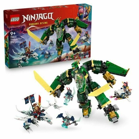 Juguetes construcción niños LEGO NINJAGO Lloyd's Mech-Blade en acción