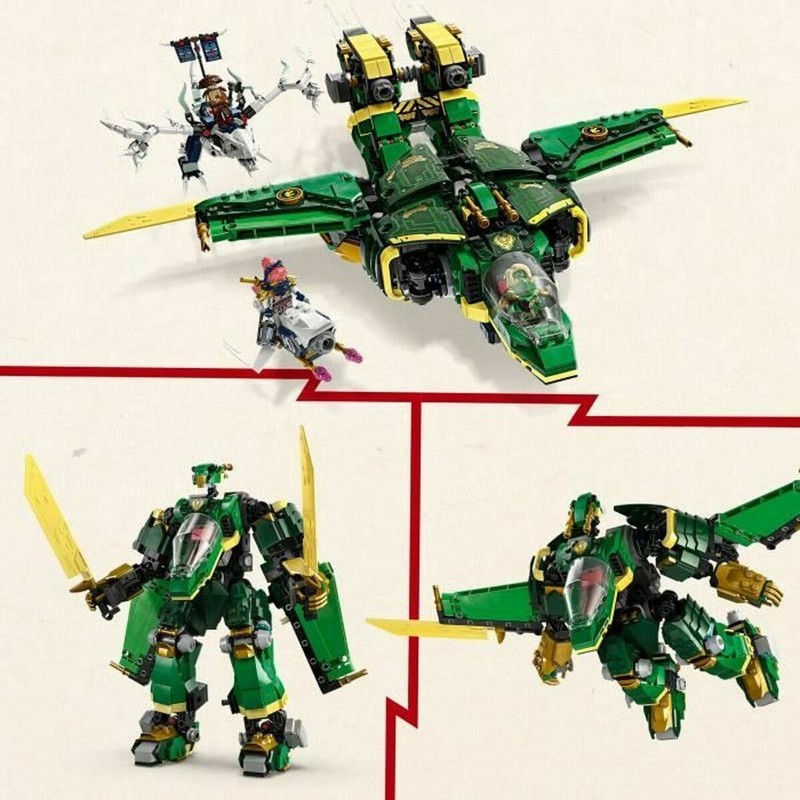 Detalle de juguete construcción motricidad fina LEGO NINJAGO