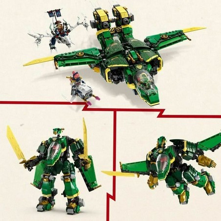 Detalle de juguete construcción motricidad fina LEGO NINJAGO