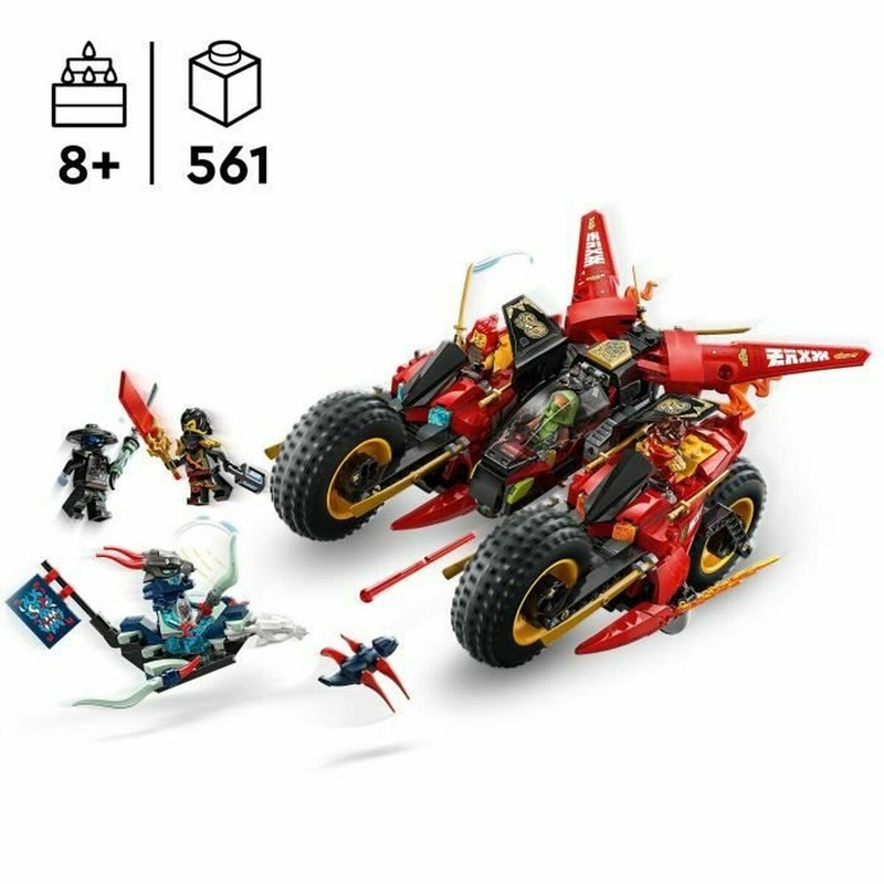 Juego de construcción LEGO NINJAGO 71844 en acción