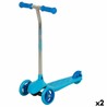 Patinete niños 3 ruedas azul EVO para equilibrio