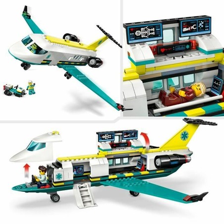 Ambulancia rescate aéreo LEGO City 60465 en acción
