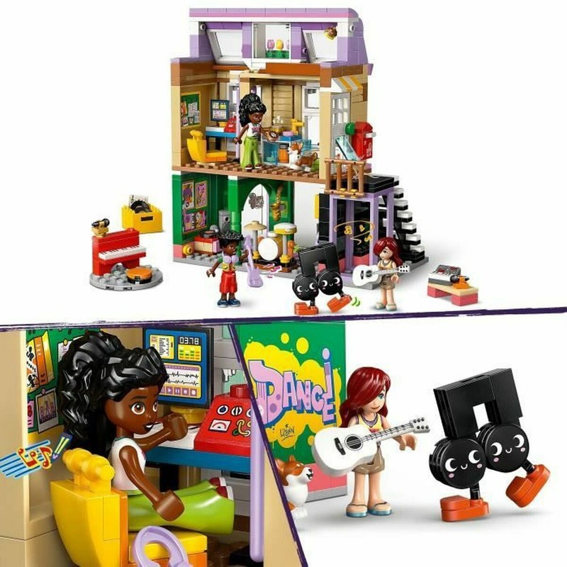 Detalle del apartamento LEGO Friends para juego imaginativo