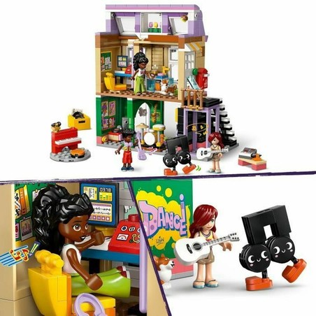 Detalle del apartamento LEGO Friends para juego imaginativo