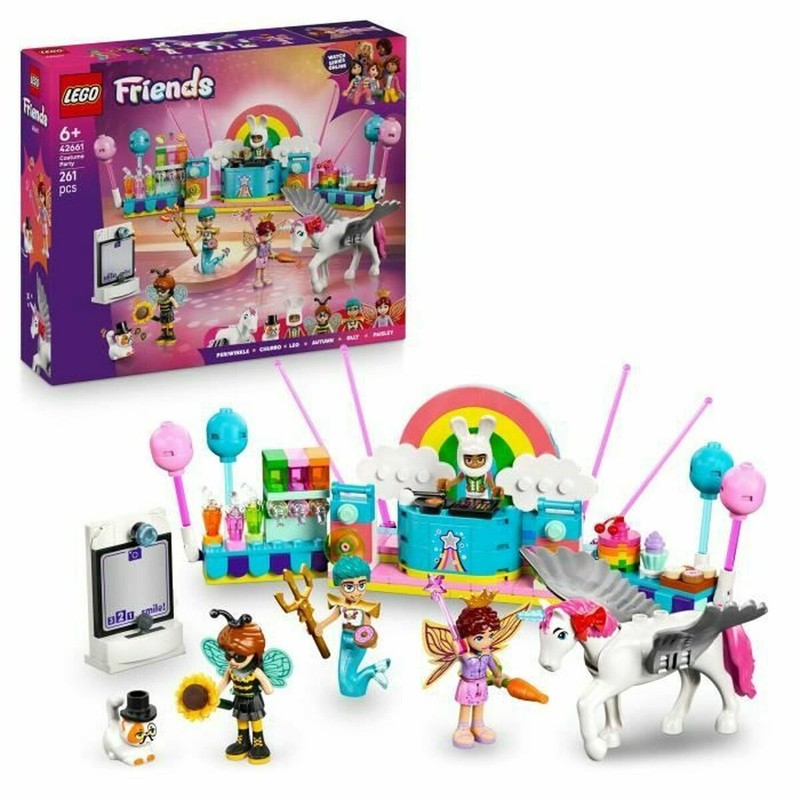 Juguetes construcción niños LEGO Friends 42661 fiesta unicornio