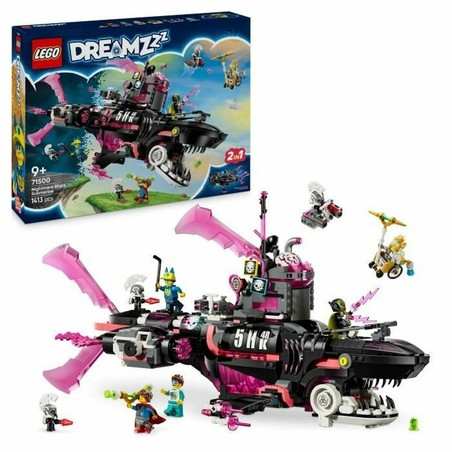 Juguetes construcción niños LEGO Dreamzzz Submarino Tiburón Pesadilla