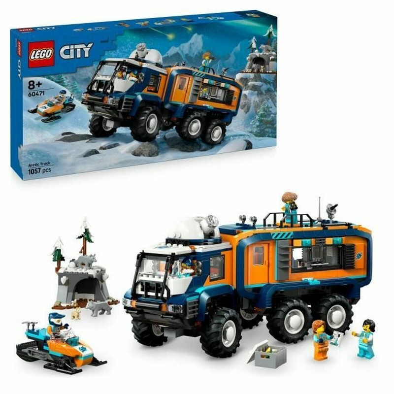 Juguetes construcción niños LEGO City Camión Científico Ártico explorando