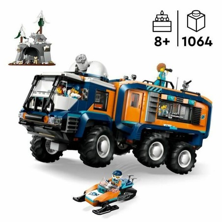 Niño jugando con LEGO City Camión Científico Ártico, estimulando creatividad