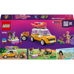 Juguetes construcción niños Lego Friends set excursión coche 2