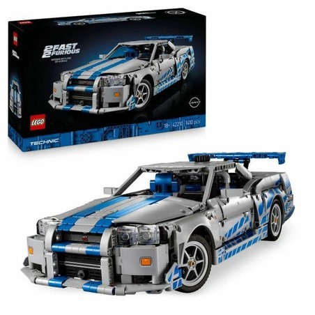 LEGO Technic Nissan Skyline GT-R R34 juego construcción adultos
