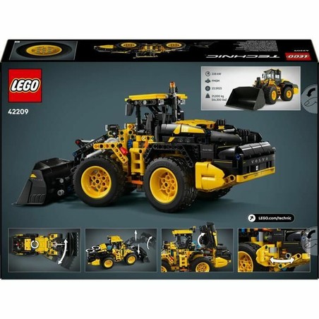 Bloques construcción infantiles para montar cargadora Volvo