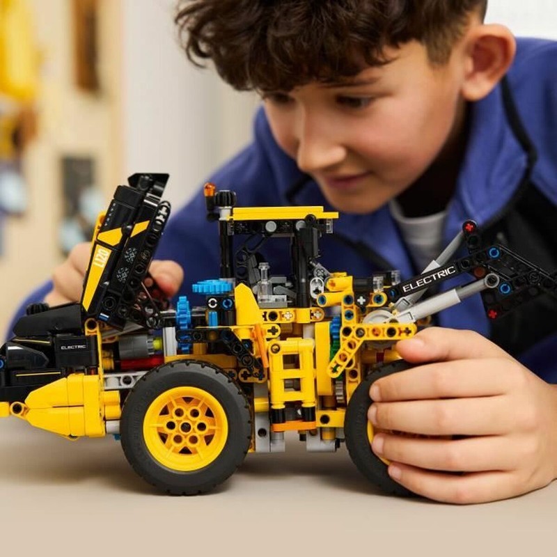 Maquinaria construcción juguete: Cargadora Volvo L120 de LEGO Technic