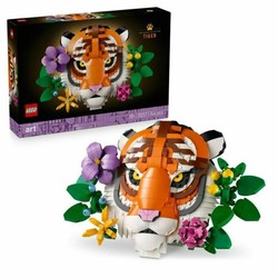 Set Construcción LEGO Adultos Art 31217 Tigre y Flores