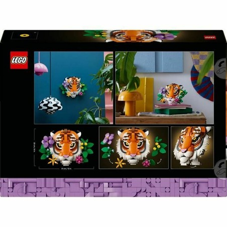 Pasatiempo Creativo LEGO para el hogar con diseño floral