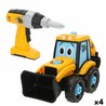 Juguetes construcción niños: Camión retroexcavadora Teamsterz desmontable