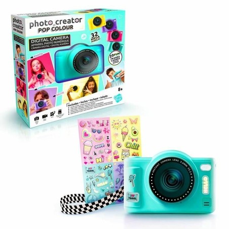 cámara digital niños Canal Toys verde