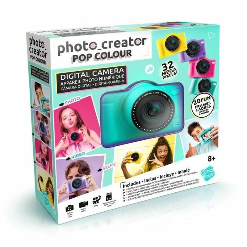 cámara fotos infantil con pantalla LCD