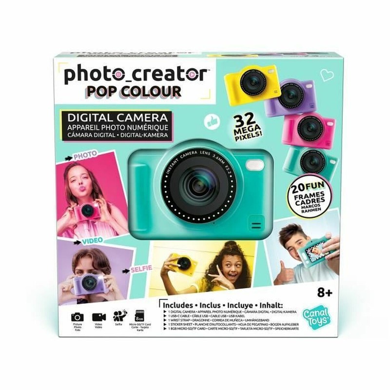 cámara digital segura para niños de 8 años