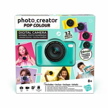 cámara digital segura para niños de 8 años