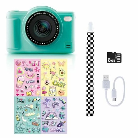 regalo niños 8 años cámara verde