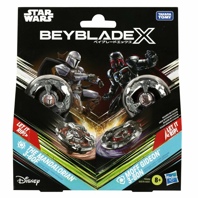 Set figuras Star Wars Mandalorian metálicas premium