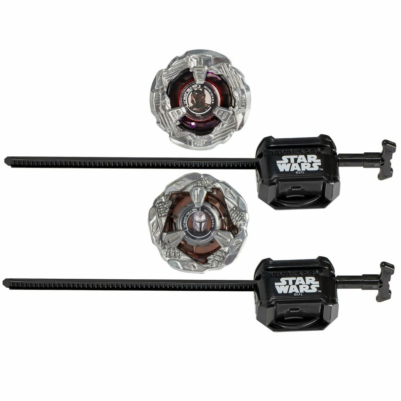 Set de figuras premium Star Wars y Beyblade para coleccionistas