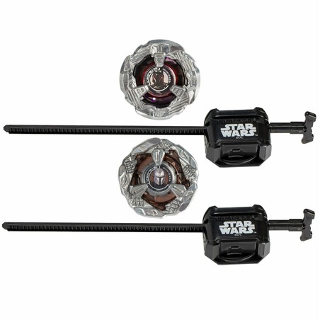 Set de figuras premium Star Wars y Beyblade para coleccionistas