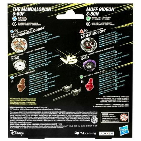 Figura Beyblade X Mandalorian en caja original