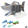 Portacoches tiburón infantil Teamsterz Roboshark con vehículos de juguete