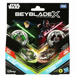 Figura articulada Star Wars Luke Skywalker vs Darth Vader 2