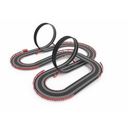 Coches juguete niños Scalextric Pista de Carreras, vista general del circuito