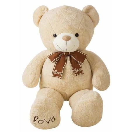 Oso de peluche gigante de 130 cm marrón, ideal para abrazar