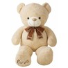 Oso de peluche gigante de 130 cm marrón, ideal para abrazar