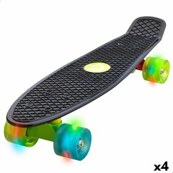 Monopatín niños EVO con ruedas luminosas, ideal para principiantes