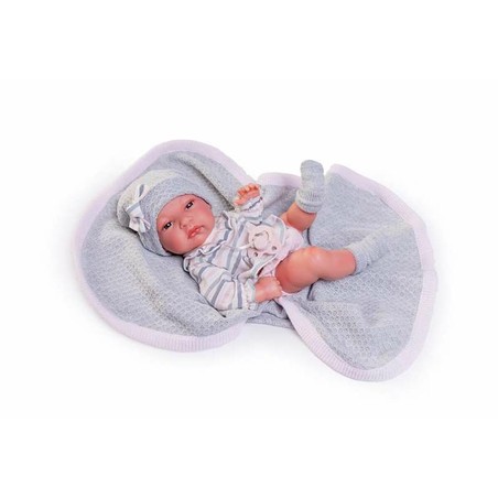 Muñeca bebé realista Antonio Juan 33 cm con ropita