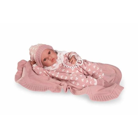 Muñeca con detalles realistas para fomentar la empatía en el juego infantil